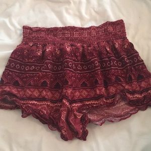 Pattern shorts